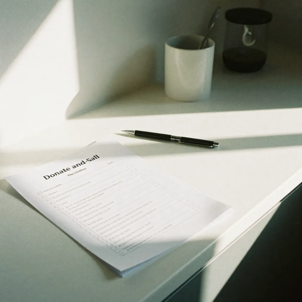 Minimalist space showcasing quality materials